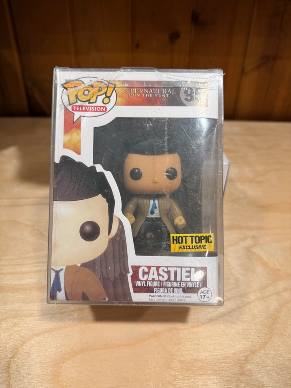 Funko Castiel Pop! Vinyl - Brown Trench Coat with Blue Tie